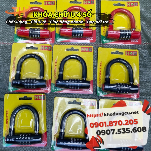 Khóa số chữ U giá rẻ Khóa số chữ U giá rẻ