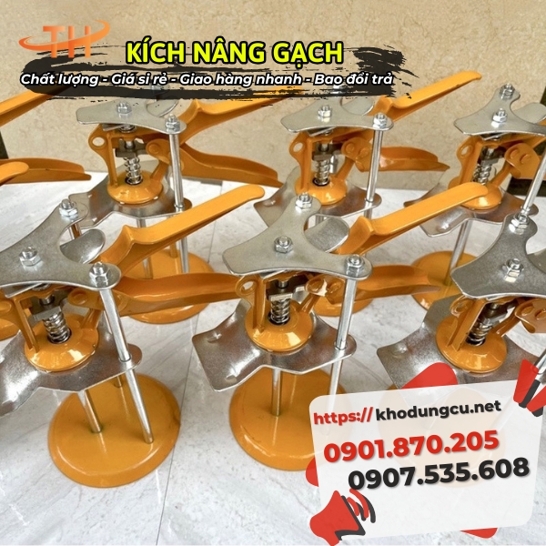Kích nâng gạch giá rẻ Kích nâng gạch giá rẻ
