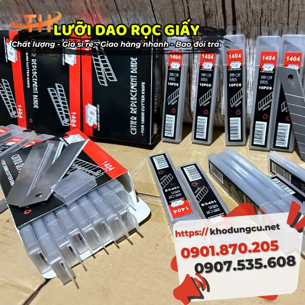 Lưỡi dao rọc giấy giá rẻ Lưỡi dao rọc giấy giá rẻ