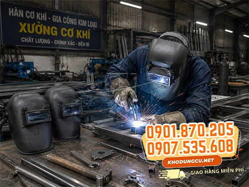 Mặt nạ hàn cầm tay Mặt nạ hàn cầm tay giá sỉ cho xưởng
