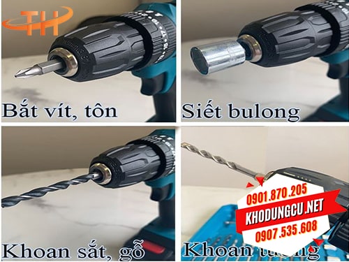 Máy khoan pin Máy khoan pin