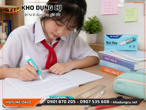 Bút xóa Thiên Long mua bút xóa Thiên Long giá sỉ cho đại lý văn phòng phẩm