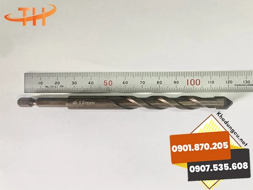 Mũi khoan đa năng 2 cạnh 12mm Mũi khoan đa năng 2 cạnh 12mm