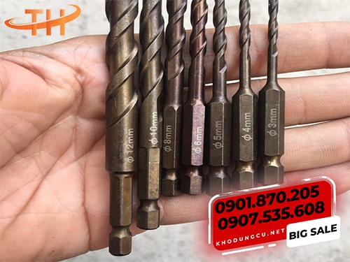 Mũi khoan đa nắng 4 cạnh Mũi khoan đa nắng 4 cạnh giá rẻ