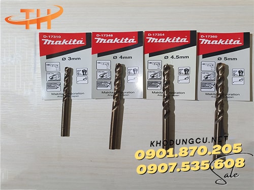 Mũi khoan inox chuôi tròn Mũi khoan inox giá rẻ
