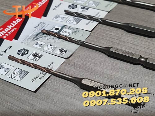 Mũi khoan inox các loại Mũi khoan inox