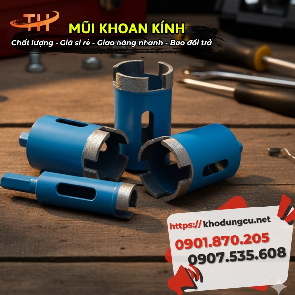 Mũi khoan kính xanh giá rẻ Mũi khoan kính xanh giá rẻ