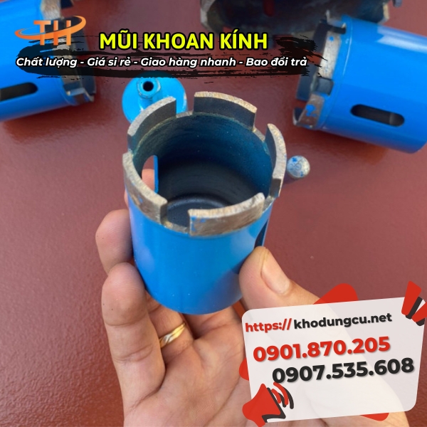 Mũi khoan kính xanh giá rẻ Mũi khoan kính xanh giá rẻ