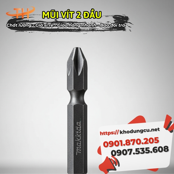 Mũi vít 2 đầu giá rẻ Mũi vít 2 đầu giá rẻ
