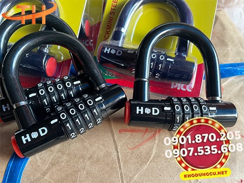 Khóa chữ u 4 số màu đen Nhà cung cấp khóa chữ u 4 số