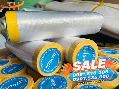 Băng keo che sơn 270cm Nhập sỉ băng keo che sơn