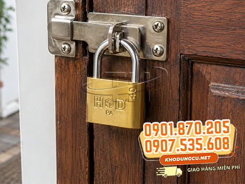 Ổ khóa đồng H&D Ổ khóa đồng HD giá sỉ cho kho xưởng