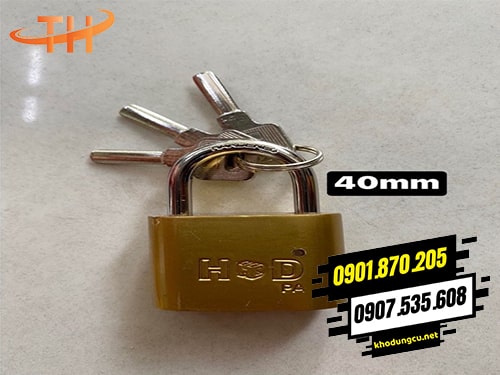 Ổ khóa HD việt nhật 40mm Ổ khóa HD việt nhật 40mm