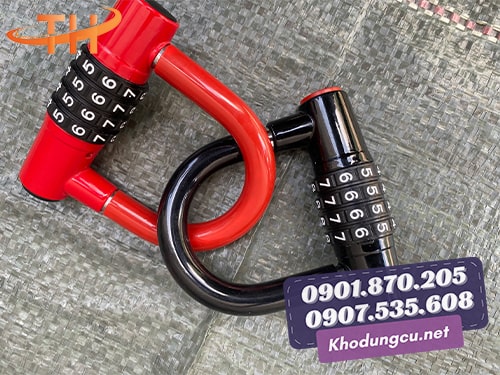 Ổ khóa số đỏ đen Ổ khóa số đỏ đen