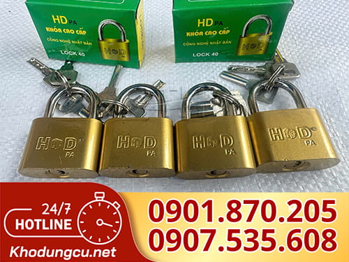Ổ khóa HD Ổ khóa uy tín cho khách sỉ