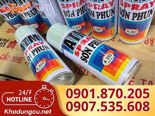 Sơn xịt ATM Phân phối sơn ATM chính hãng