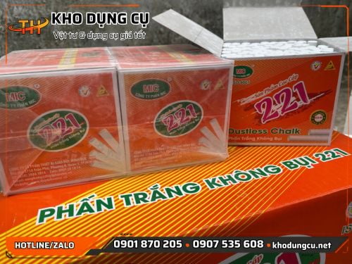 Phấn trắng 221 không bụi Phấn trắng 221 số lượng lớn