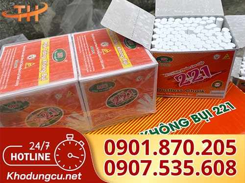 Phấn trắng không bụi Phấn trắng không bụi giá rẻ tiện lợi