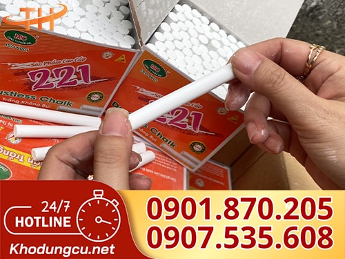 Phấn trắng không bụi Phấn trắng không bụi tiện lợi