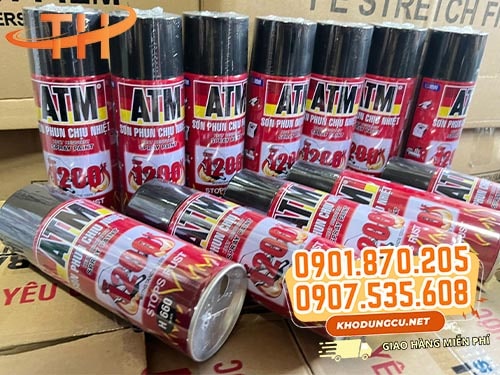 Sơn ATM chịu nhiệt Sơn chịu nhiệt ATM