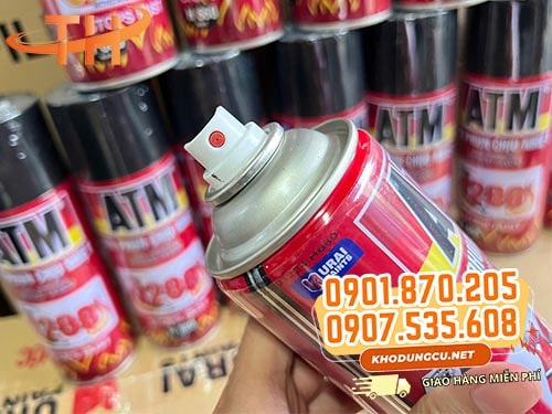 Sơn ATM chịu nhiệt Sơn chịu nhiệt chống rỉ