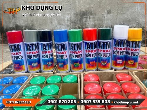 Sơn xịt ATM Sơn xịt ATM nhiều màu