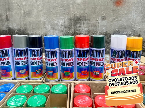 Spray paint ATM Spray paint ATM chống bong tróc giá sỉ