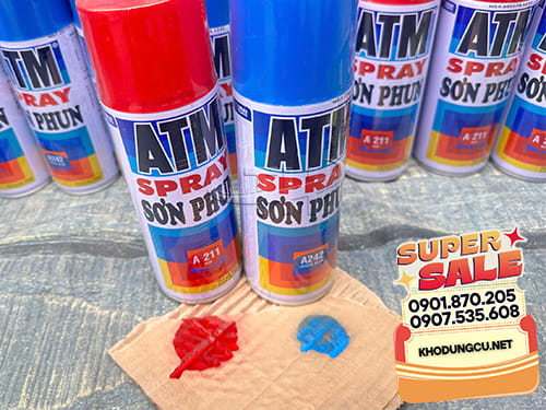 Spray paint ATM Spray paint ATM chống bong tróc