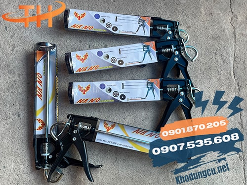 Súng bắn keo silicon màu đen Sử dụng súng bắn keo silicon hiệu quả