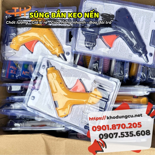 Súng bắn keo 60W giá rẻ Súng bắn keo 60W giá rẻ