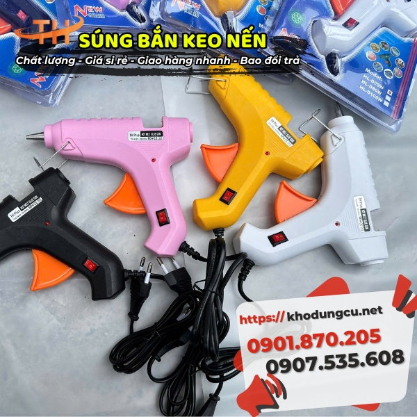 Súng bắn keo 60W giá rẻ Súng bắn keo 60W giá rẻ