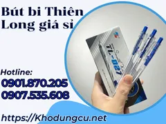 Phân phối bút bi Thiên Long giá sỉ – giao nhanh toàn quốc
