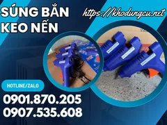 Súng bắn keo nến to 60W chính hãng