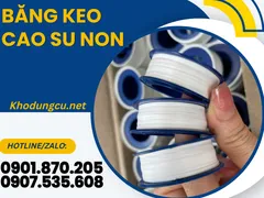 Các loại băng keo cao su non thông dụng hiện nay