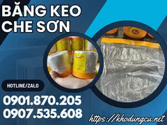 Băng keo che sơn chuyên dụng – che phủ rộng, dùng cho thợ sơn