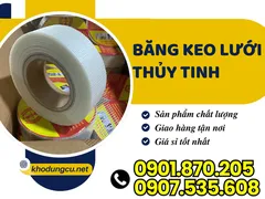 Băng keo thạch cao lưới thủy tinh giá rẻ