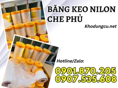 Băng keo nilon che phủ – Giá sỉ cho đại lý, hàng sẵn kho