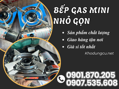 Bếp gas mini du lịch – Nhỏ gọn, tiện lợi, an toàn