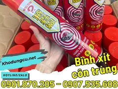 Bình xịt muỗi, côn trùng giá rẻ theo thùng