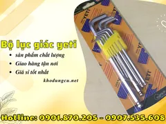 Bộ lục giác yeti 9 cây chất lượng
