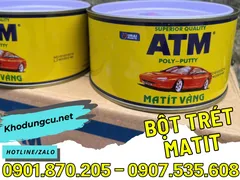 Bột trét matit vàng ATM chính hãng
