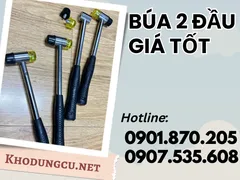 Búa cao su 2 đầu tiện lợi giá tốt