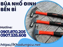 Búa nhổ đinh cán cao su – cầm êm tay, bền bỉ, dễ sử dụng