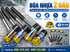 Búa nhựa 2 đầu chuyên dụng giá sỉ cho cửa hàng dụng cụ