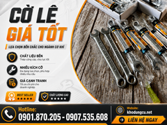 Cờ lê vòng miệng đủ size, bền đẹp giá tốt