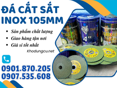 Đá cắt 105mm cắt sắt inox siêu ngọt THE OLD TIGER