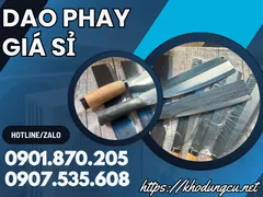 Dao rèn thủ công giá sỉ – dao phay bếp, dao rọc tre