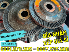 Đĩa nhám xếp mài kim loại hiệu quả giá sỉ chất lượng