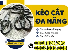 Kéo cắt đa năng lưỡi thép sắc bén – dùng bền, giá tốt