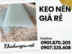Xu hướng sử dụng keo nến giá rẻ hiện nay